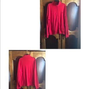 red polo mens jacket
